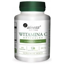 Sygnatura Zdrowia Witamina C Optymalna Synergia 4 form 250 mg 200 kapsułek Aliness