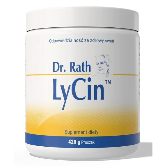 Dr Rath Lycin (vit. C + Lizyna + Stewia) 420 g  cena 129,60zł