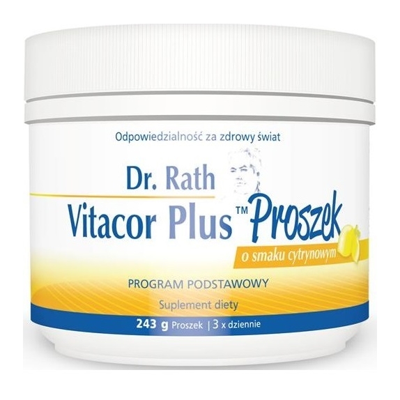 Dr Rath Vitacor plus drink proszek 243 g  cena 88,83$