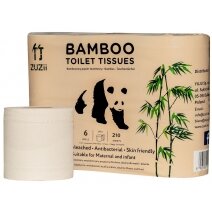 Papier toaletowy bambusowy 6 rolek Zuzii 