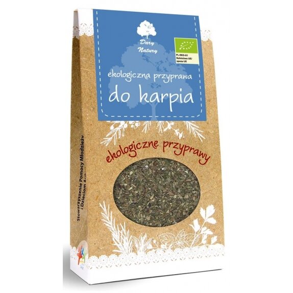 Przyprawa do karpia 40 g BIO Dary Natury cena €1,39