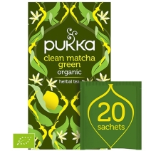 Pukka Clean Matcha Green BIO 20 saszetek