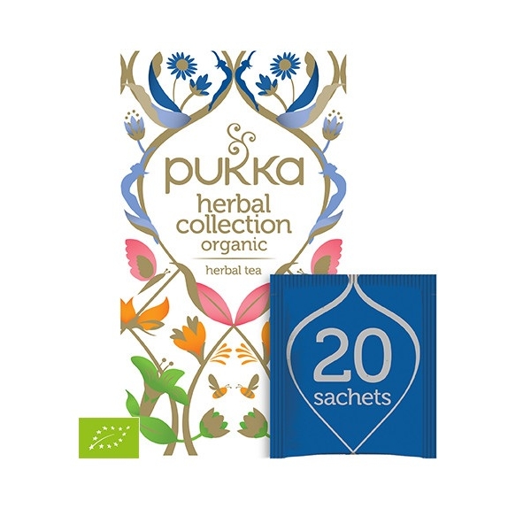 Pukka herbal collection - mix 20 saszetek BIO cena 7,26$