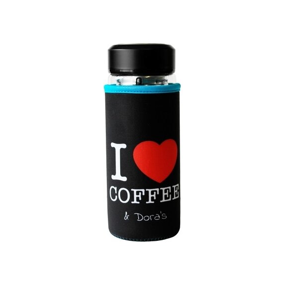 Kubek szklany na kawę I Love Coffee 450 ml Dora's cena 69,99zł