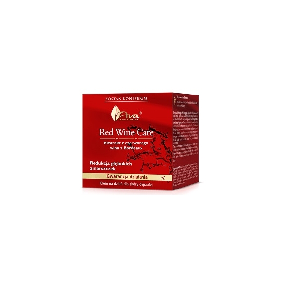 Ava Red Wine Care Redukcja głębokich zmarszczek krem na dzień dla skóry dojrzałej 50 ml cena 28,90zł