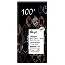 Czekolada gorzka 100% kakao BIO 80 g Vivani