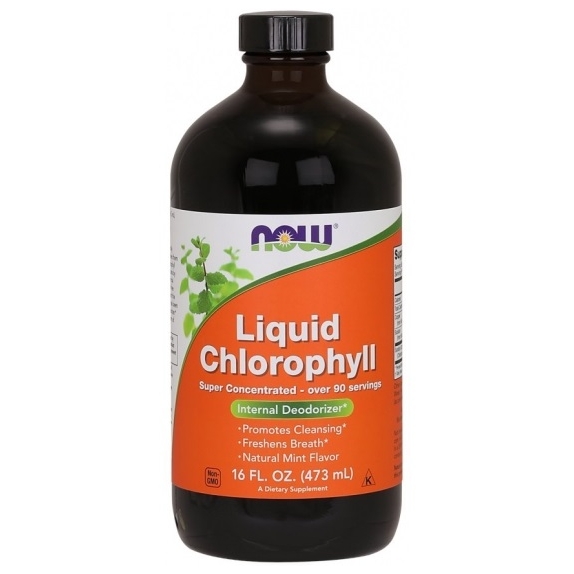 NOW Foods Chlorofil w płynie 473 ml  cena €21,04