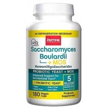 Jarrow Formulas Saccharomyces Boulardii + MOS 180 vege kapsułek
