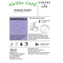 Ale'Eko CAFE kawa mielona Gwatemala 250 g Coffee for Life 