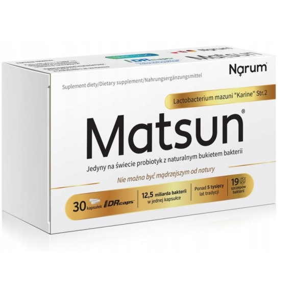 Narum Matsun 30kapsułek Vitaway LLC cena 13,47$