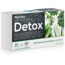 Narum Detox 200 mg 30 kapsułek