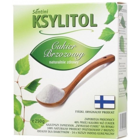 Ksylitol 250 g Santini (karton) cena 15,99zł