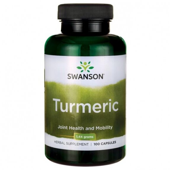 Swanson turmeric 720 mg 100 kapsułek cena 23,99zł