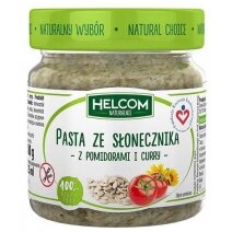 Pasta ze słonecznika z pomidorami i curry 180 g Helcom