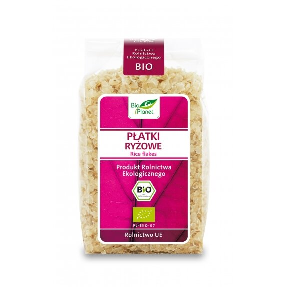 Płatki ryżowe 300 g BIO Bio Planet  cena 2,30$