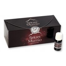 Sekret Mumio w płynie 21 buteleczek 10ml 