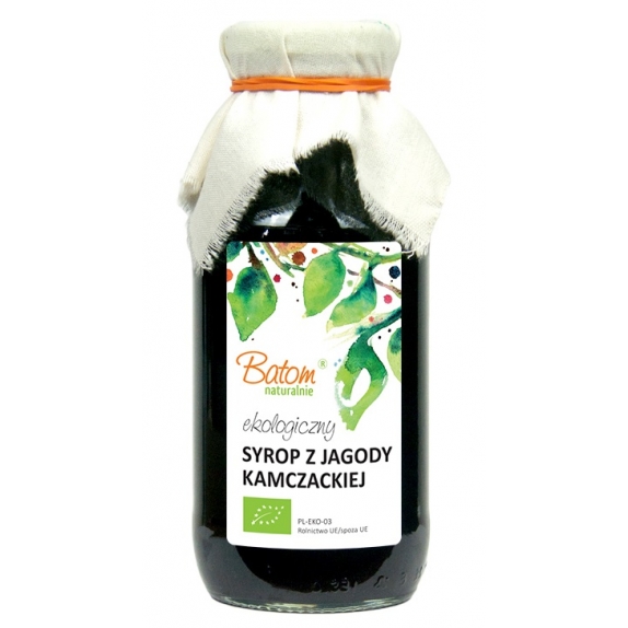 Syrop z jagody kamczackiej 330 ml BIO Batom cena 4,87$