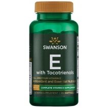 Swanson full spectrum witamina E  z tokotrienolami 60 kapsułek żelowych
