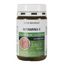 Sanct Bernhard Witamina K2 200 µg 120 kapsułek 