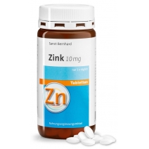 Cynk 10 mg 210 tabletek Sanct Bernhard