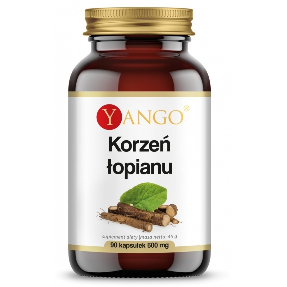 Yango Korzeń łopianu ekstrakt 90 kapsułek cena 10,80$