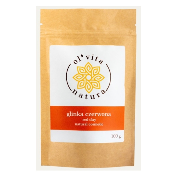 Olvita Natura Glinka czerwona 100 g  cena 3,10$