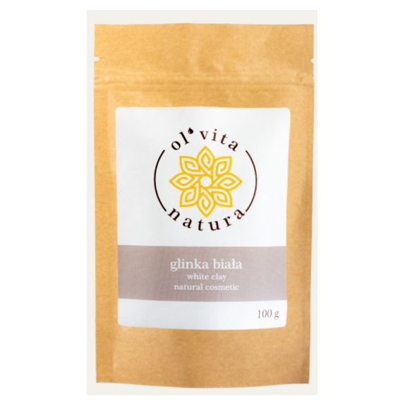 Natura Glinka biała 100 g Olvita cena 11,50zł