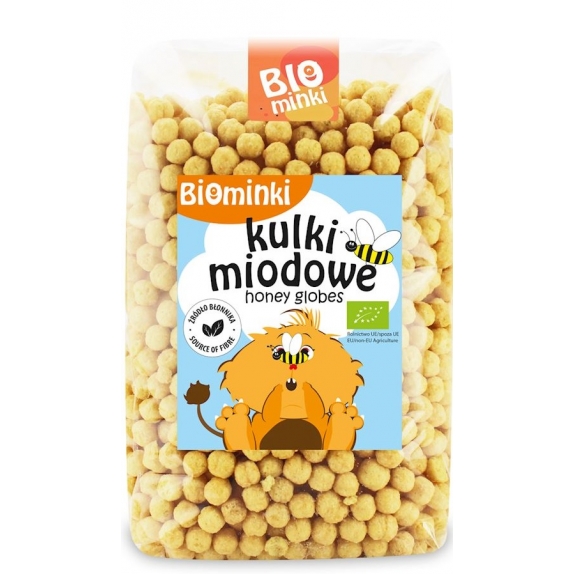 Kulki miodowe 500 g BIO Biominki cena 18,25zł