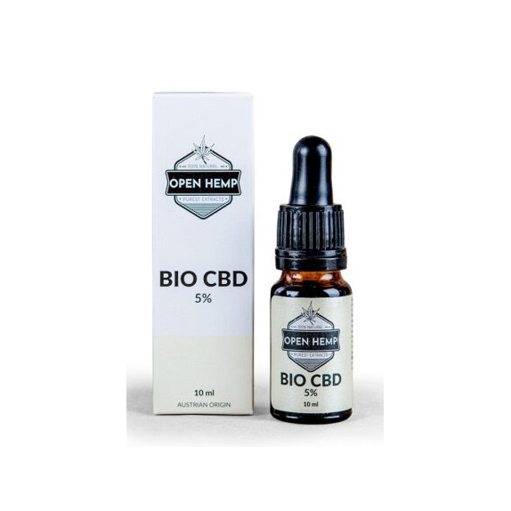 Olejek konopny CBD 5% PREMIUM CERTYFIKOWANY 10ml Open Hemp  cena 28,07$