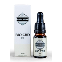 Olejek konopny CBD 5% PREMIUM CERTYFIKOWANY 10ml Open Hemp 