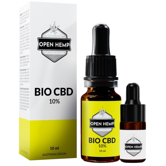 Olejek konopny CBD 10% 10 ml Open Hemp  cena 179,00zł