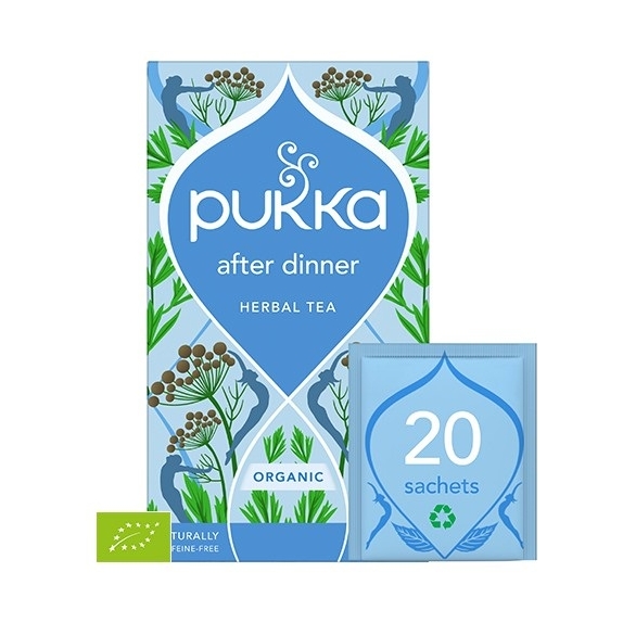 Pukka after dinner (feel new) herbata 20 saszetek BIO cena 26,90zł