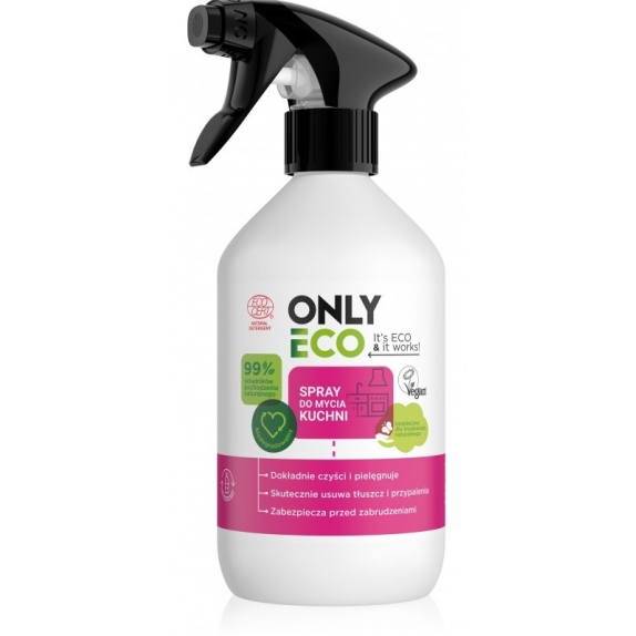 Onlyeco spray do mycia kuchni ECO 500 ml cena 3,24$