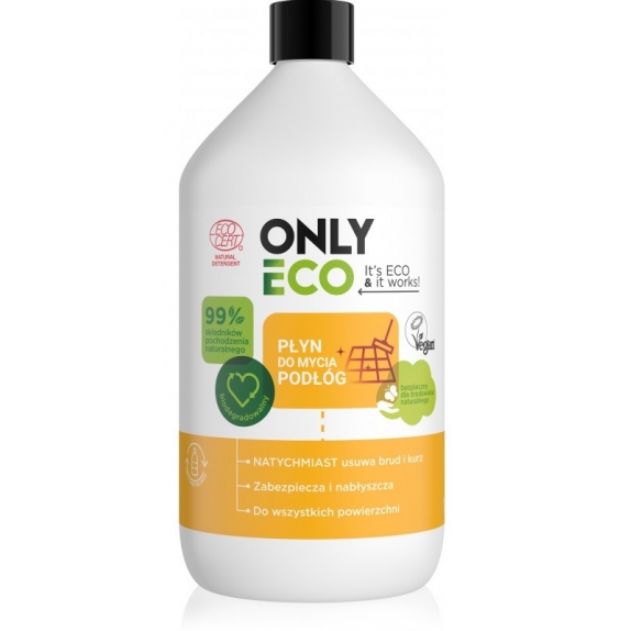 Onlyeco Płyn do mycia podłóg ECO 1 L cena 3,55$