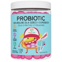 MyVita naturalne żelki dla dzieci i dorosłych probiotic 120 sztuk