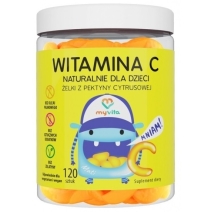MyVita naturalne żelki dla dzieci witamina C 120 sztuk