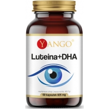 Luteina + DHA 825 mg 60 kapsułek Yango