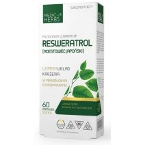 Medica Herbs resweratrol 500 mg 60 kapsułek