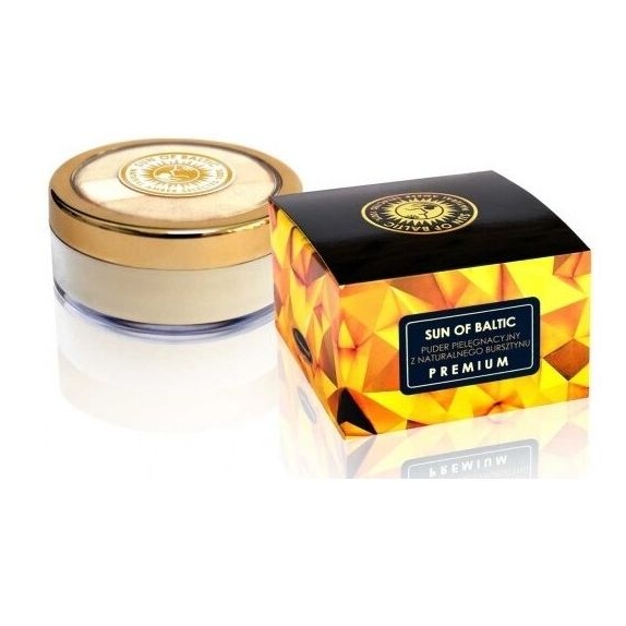 Puder Bursztynowy Sun of Baltic premium proszek 20g Biomenat cena 46,68$