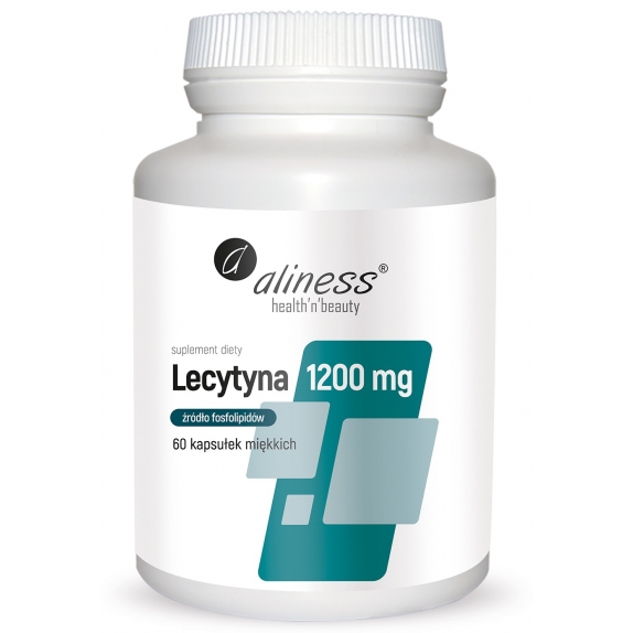 Aliness lecytyna 1200 mg 60 kapsułek cena €5,64