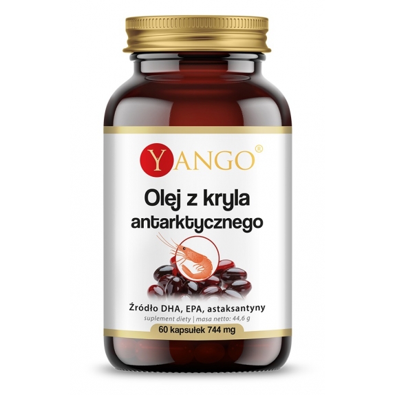 Olej z kryla antarktycznego 744 mg 60 kapsułek Yango cena 68,90zł