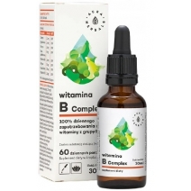 Witamina B Complex B6 B12 krople 30 ml Aura Herbals