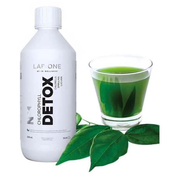 LAB ONE N°1 Chlorophyll DETOX 500 ml cena 94,00zł