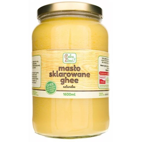 Masło klarowane ghee 1600 ml Palce Lizać cena 156,90zł