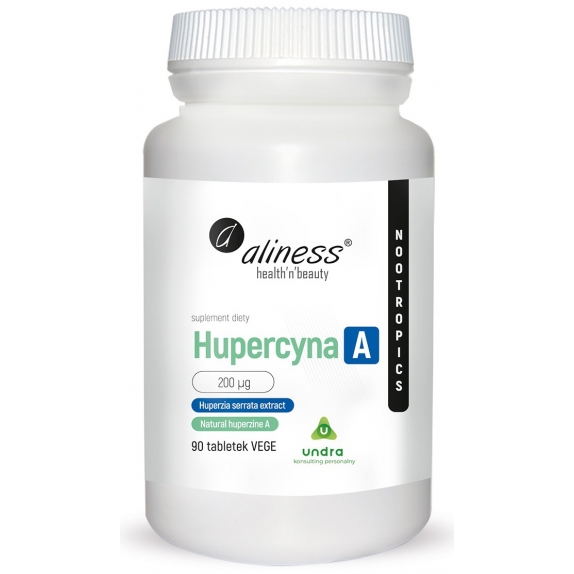 Aliness hupercyna A 200 µg 90 vege tabletek cena 17,79$