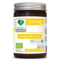 BeOrganic chrom 100mcg 100 tabletek BIO