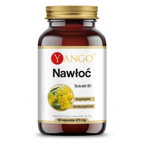 Yango Nawłoć ekstrakt 10:1 470 mg 90 kapsułek cena 38,90zł
