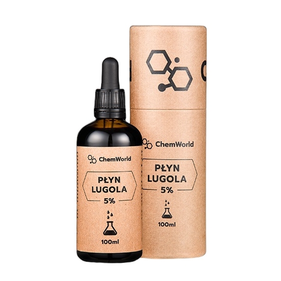 Płyn Lugola 5% 100 ml ChemWorld cena €13,36