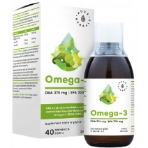 Omega-3 DHA EPA w płynie 200 ml Aura Herbals