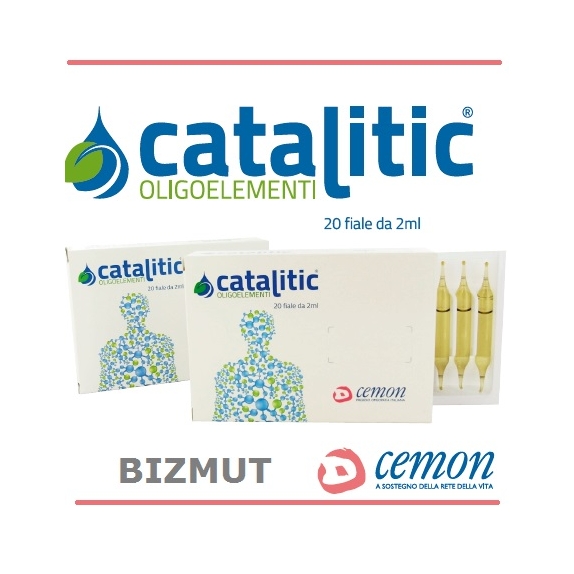 Cemon Bizmut catalitic oligoelementi 20 ampułek po 2 ml cena 57,95zł